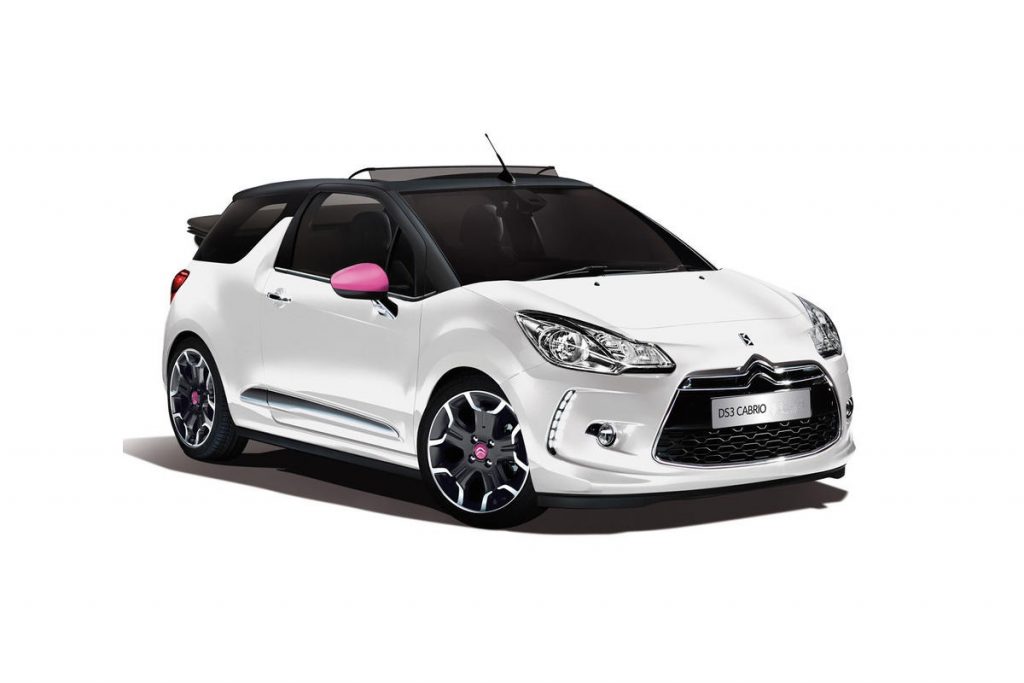 Citroen DS3 Open Top Fantasy Rent A Car In Naxos Cyclades Greece